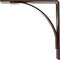 Ekena Millwork Morris Steel Bracket, Antiqued Copper 3"W x 12"D x 12"H BKTM03X12X12MOACO - alternate 2